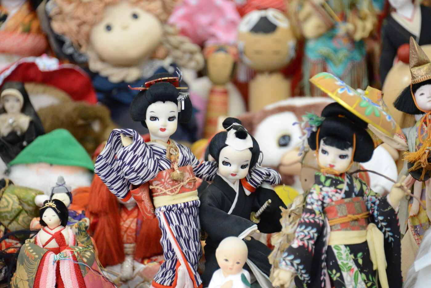 多種多様な人形